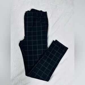 Sanctuary | Slim Fit Plaid Pull-On Pants Women’s Size L